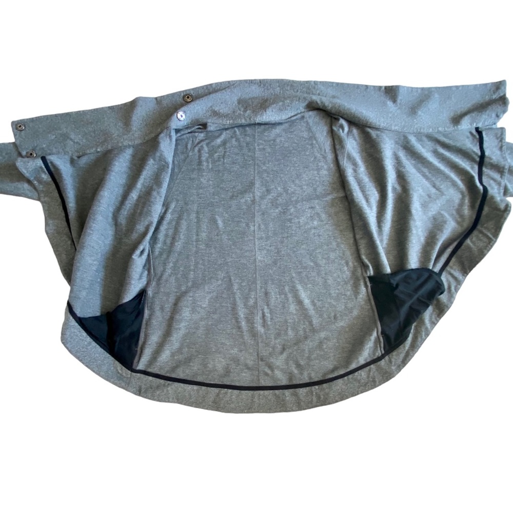 Lululemon That's A Wrap Heathered Snow Slub Coal - Picture 6 of 17